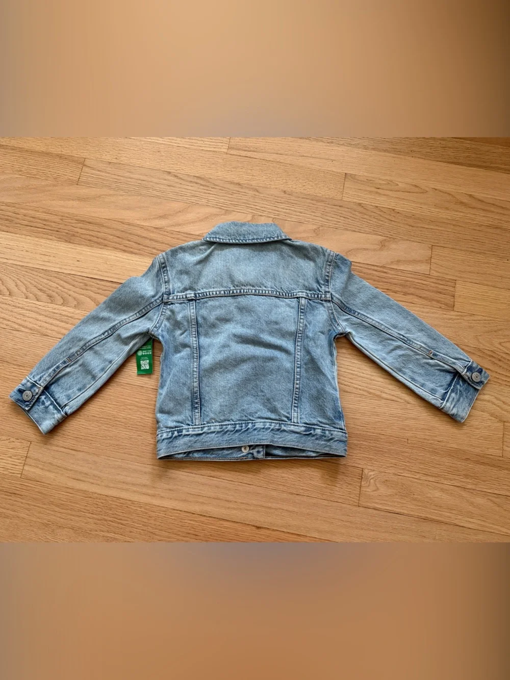 GAP Kids Light Blue Washed Denim Jacket